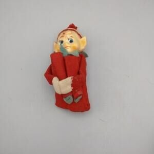 Vintage Brite Star Pixie Christmas Elf Knee Hugger Japan 1960s